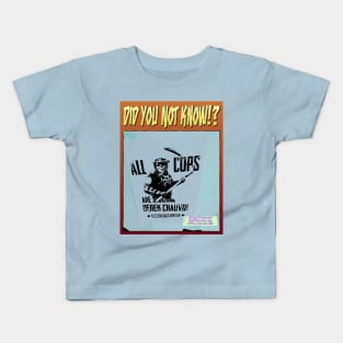 All Cops Are Derek Chauvin Kids T-Shirt